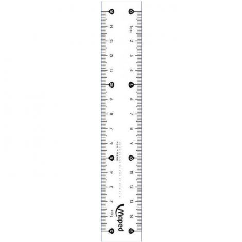 Linijka Maped Essentials plastikowa 15cm